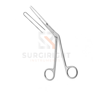 Pinzas para pólipos nasales Lubet Barbon, acero inoxidable alemán, instrumentos quirúrgicos ortopédicos, certificación CE Clase I, modelo quirúrgico - Product Image 5