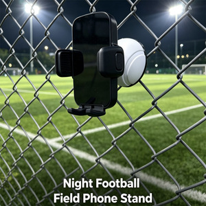 Chain Link Fence Mount Anti Shake Basketball Court Phone Holder With Protective Frame For Sports Recording Model A12 - Product Image 2