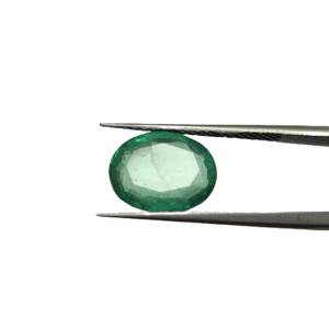 Émeraude ovale verte de 4,21 carats provenant de Zambie, pierre précieuse non montée - Product Image 3