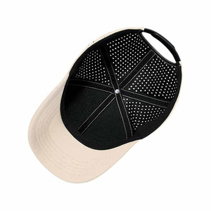 Casquette de baseball ajustable en coton à 5 panneaux, style urbain, unisexe, respirante, imperméable, décontractée, avec logo imprimé par transfert thermique et brodé - Product Image 3