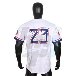 Camiseta de Béisbol Sublimada en Oferta, Camiseta de Béisbol en Stock, Camiseta de Béisbol de Marca Privada - Product Image 4