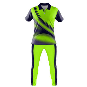 Servicio OEM Uniforme de críquet 100% poliéster totalmente personalizado con impresión por sublimación, hecho en Pakistán - Product Image 3