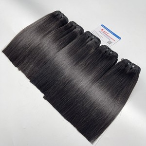 Prêt à Expédier Trame de Cheveux Humains Bundles Vietnam Cheveux Armure Os Cheveux Raides Couleur Naturelle Tendance Chaude 2024 - Product Image 5