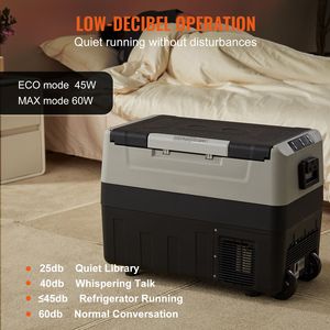 Frigorifero Portatile per Auto a Doppia Zona 58QT/55L, 12 Volt, Gamma Regolabile 4-50 Fahrenheit, Congelatore con Capacità 6L - Product Image 4