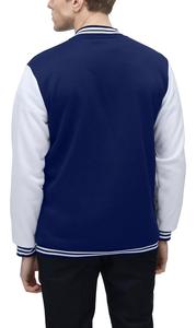 Professional Logo Printed Men's Varsity Jackets <b>Top</b> Fashion Winter Coat with Stand Collar Competitive Price - Product Image 6