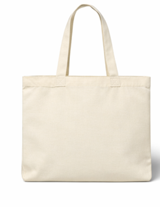 Custom Logo Printing New Eco Recycled Cotton Canvas <b>Reusable</b> Tote <b>Bag</b> with Shoulder Strap Customizable Design & Multi-Use - Product Image 3