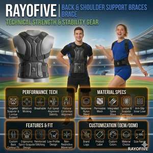 Ceinture d'entraînement ajustable et personnalisable de haute qualité pour la correction de la posture dorsale et l'ouverture des épaules - Product Image 6