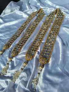 Mala de boda artesanal para invitados, guirnalda de dioses, mala de espejos, mala de flores, mala de diadema, mala de regalo, mala barata. - Product Image 3