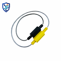YSD - Sello de Seguridad de Cable de Alambre Recubierto de Plástico de 20cm / 30cm / 40cm para Logística de Carga