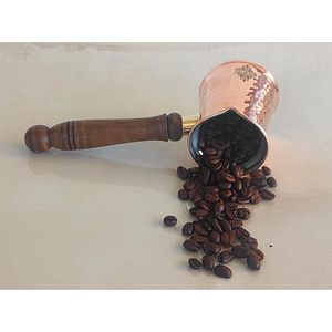 Accesorio para café turco de cobre, diseño herencia, símbolo cultural, estilo oriental, estilo europeo oriental, arte hecho a mano, decorativo - Product Image 3