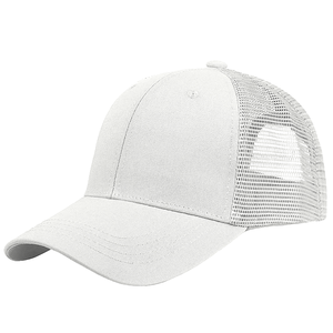Gorra Trucker Unisex de 6 Paneles con Frente de Espuma, Parte Trasera de Malla, Visera Plana, Ajustable, Logotipo Bordado Deportivo Personalizado, MOQ Bajo - Product Image 1