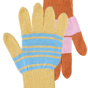 Conception de protection maximale de gants de sécurité en coton antidérapants confortables à la mode - Product Image 1