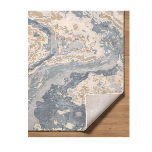 Alfombra de Lana y Viscosa Hecha a Mano, Alfombra Artesanal Premium, Alfombra Suave y Duradera para Sala de Estar, Dormitorio, Decoración de Hotel - Product Image 6