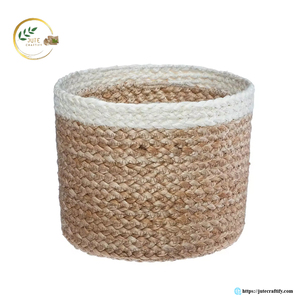 Eco Friendly Jute <b>Tree</b> Pot Cover Natural Fiber Handmade <b>Planter</b> <b>for</b> Indoor Outdoor Plants, Garden and Home Decoration Wholesale - Product Image 2