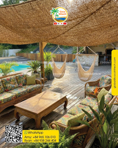 Malla de sombreado COCO, fabricada con fibra de coco de alta calidad que garantiza longevidad y durabilidad - Product Image 3