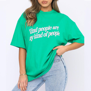 เสื้อยืดสีน้ำตาลตัวใหญ่พิมพ์ลายตัวอักษรสีส้ม แขนสั้น คอกลม สไตล์ลำลอง ผ้าเจอร์ซีย์ถักจากผ้าฝ้ายสำหรับผู้ชาย - Product Image 6