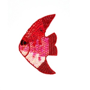 Custom Seed Beads Embroidery <b>Patches</b> For Bags And Clothing Stylish Handmade Seed Beads Beaded <b>Patches</b> For Garments - Product Image 5
