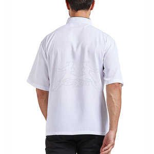 Veste de chef unisexe moderne et confortable, respirante, pour l'industrie hôtelière - Product Image 3