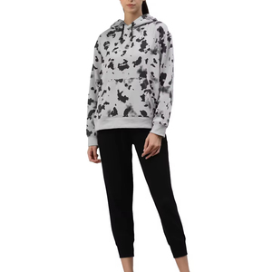 Ensemble de survêtement uni pour femme, qualité supérieure, chaud pour l'hiver, idéal pour le streetwear - Product Image 1