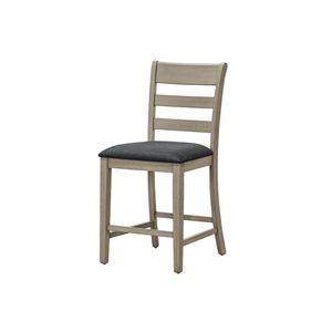 Juego de 2 Sillas de Comedor Tapizadas de Estilo Transicional de 44 Pulgadas de Altura para Comedor y Cocina - Product Image 3