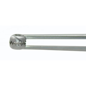 Pinces à tissus de type baïonnette de qualité supérieure, 22 cm, en acier inoxydable, instrument de chirurgie générale réutilisable, ORTHO GENIX OG-AM-1328 CE - Product Image 2