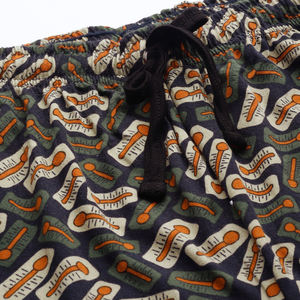 Pantalones Cortos Estampados Estilo Vacacional para Hombre, Pantalones Cortos Casuales Ligeros para Resort, Pantalones Cortos Estampados Urbanos para Hombre, Pantalones Cortos Casuales de Algodón Chino - Product Image 6