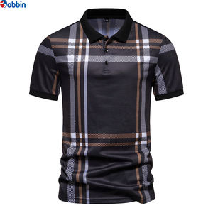 Polos Personalizados para Hombre, Camisetas de Verano para Hombre, Cuello Medio Abierto, Estilo Casual Elegante, Transpirables, Manga Corta, Poliéster/Algodón - Product Image 4