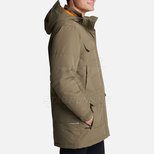 Veste parka à capuche slim décontractée pour homme, fabriquée au Pakistan, respirante, écologique, séchage rapide, tissu chaud pour l'hiver, dernier design, manches longues - Product Image 3