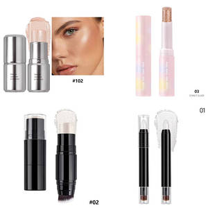 Stick illuminateur crème minérale multicolores, effet scintillant, longue tenue, waterproof, haute pigmentation, maquillage visage et corps - Product Image 5