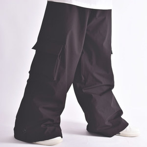 Pantalones de esquí y snowboard Unisex personalizados Nuevo estilo Baggy OEM Streetwear Impermeable a prueba de viento Impreso-Para hombres y mujeres - Product Image 1