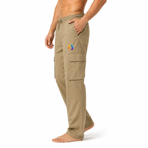 premium <b>cargo</b> <b>trouser</b> for men with durable stitching multiple pockets comfortable fit and modern casual streetwear OEM Service - Product Image 4