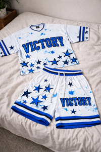 Ensemble de maillots et shorts de sport personnalisés sublimés orange et violet, tenue d'entraînement athlétique unisexe, séchage rapide, vêtements d'équipe, sport décontracté d'été - Product Image 4