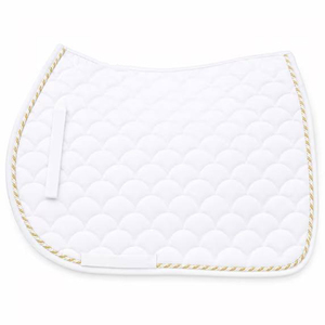 Custom Made High Quality <b>Green</b> <b>Velvet</b> Horse Saddle Pad Soft Breathable Horse Riding Pad Dressage Jumping Race Use - Product Image 1