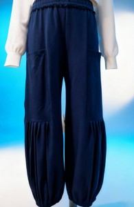 Pantalon de jogging ample et souple en tissu tissé pour femme, style cargo plissé, coupe lanterne, idéal pour l'automne – Nouvelle collection très prisée - Product Image 5