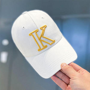 Gorra de Béisbol Retro con Letra K Bordada, Unisex, para Exteriores, Estilo Trucker, en Oferta de Primavera y Verano - Product Image 6