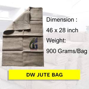 46 x 28 Inch 900g Food Grade Jute <b>Bag</b> 100 kg Sac Jute for Grain Sacks Textile Packaging Wholesale Goodman Global Bangladesh - Product Image 2