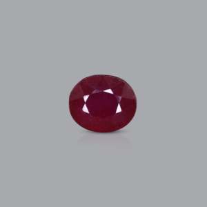 Natural Oval Cut Ruby Spinel Loose Gemstone 3.95 Carat for Fine Jewelry - Product Image 1