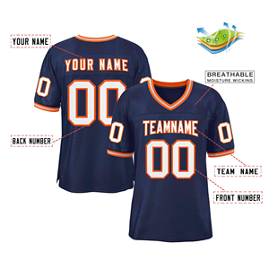 Jersey de Fútbol Americano Unisex Más Vendido, Uniformes Personalizados para Adultos, 100% Poliéster de Secado Rápido, Números de Equipo - Product Image 5