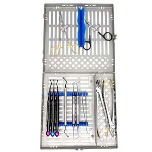 Kit de Extracción Dental Atraumática de Acero Inoxidable con Certificación CE de 11 Piezas Premium, Cassette de Esterilización por Dentavex - Product Image 5