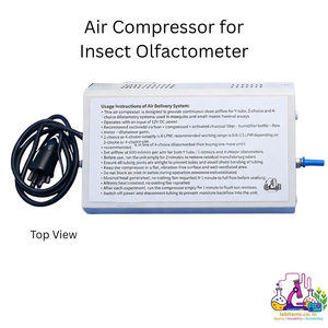 Compresor de Aire de Laboratorio, Olfactómetro de Insectos, Sistema de Suministro de Aire, Equipo de Investigación Entomológica Científica, Controlado por OEM - Product Image 2