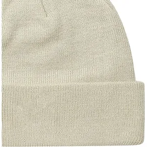 Bonnet unisexe rose en tricot pour l'hiver, 56-58 cm, décontracté, adulte, en acrylique, avec revers, design uni - Product Image 5