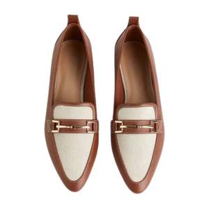 Fabricante de Botas de Moda Clásicas de Cuero con Punta Redonda para Mujer al por Mayor - Product Image 1