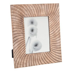 Wholesale Layered <b>Border</b> Wooden Photo <b>Frame</b> Modern Tiered Wood <b>Picture</b> <b>Frame</b> Multi Ridge Tabletop Display <b>Frame</b> for Farmhouse - Product Image 2