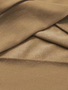Ensemble de survêtement kaki à capuche pour homme, couleur unie, décontracté, sweat-shirt et pantalon, coupe régulière, coton mi-lourd, pour l'automne - Product Image 3