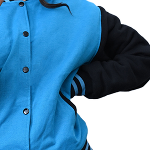 แจ็คเก็ตวาร์ซิตี้ผู้หญิงแฟชั่นแบบสั่งทำพิเศษ |   เสื้อวูลเลนเลตเตอร์แมน |   เสื้อแจ็คเก็ตสตรีทแวร์ทรงโอเวอร์ไซส์สุดเทรนดี้สำหรับชมรมนักเรียน พร้อมซับในขนสัตว์ - Product Image 3