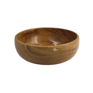 Bol en bambou écologique, bol de service en bambou naturel pour la cuisine et la salle à manger - Product Image 5