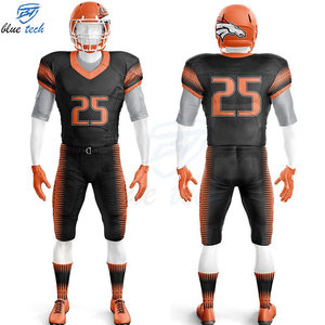 Custom Sportswear American Football Uniform Sublimated Football Jersey Pants Set Short UV Protection Custom Design Print OEM/ODM - Product Image 2