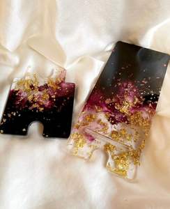 Creative Phone <b>Stand</b> Resin Phone Holder Desk Phone <b>Stand</b> Handmade Mobile <b>Stand</b> Modern Phone Holder Office Desk Phone <b>Stand</b> - Product Image 2