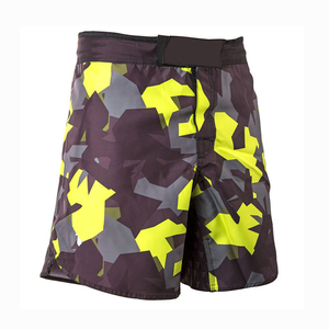 Pantalones Cortos de MMA Sublimados de Primera Calidad, Fabricante de Ropa de Combate Personalizada, Ropa Deportiva Elástica en Cuatro Direcciones - Product Image 5