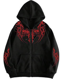 Sudadera con Capucha para Hombre, Cálida, Sólida, con Cierre Completo, Forro Interior Acogedor, Secado Rápido, Transpirable, con Bolsillo, para Uso Diario en Invierno - Product Image 1